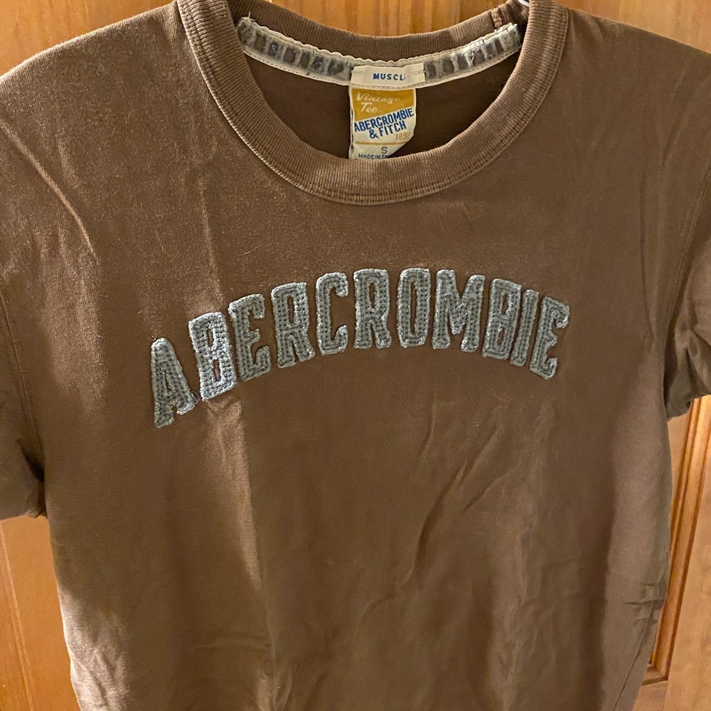 Abercrombie Men’s Small Brown Muscle Shirt